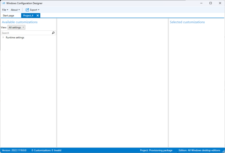 構成デザイナーAdvanced provisioningモードの基本操作 | 社内SE相談所